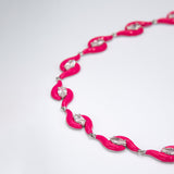 Кольє Splash Fuchsia