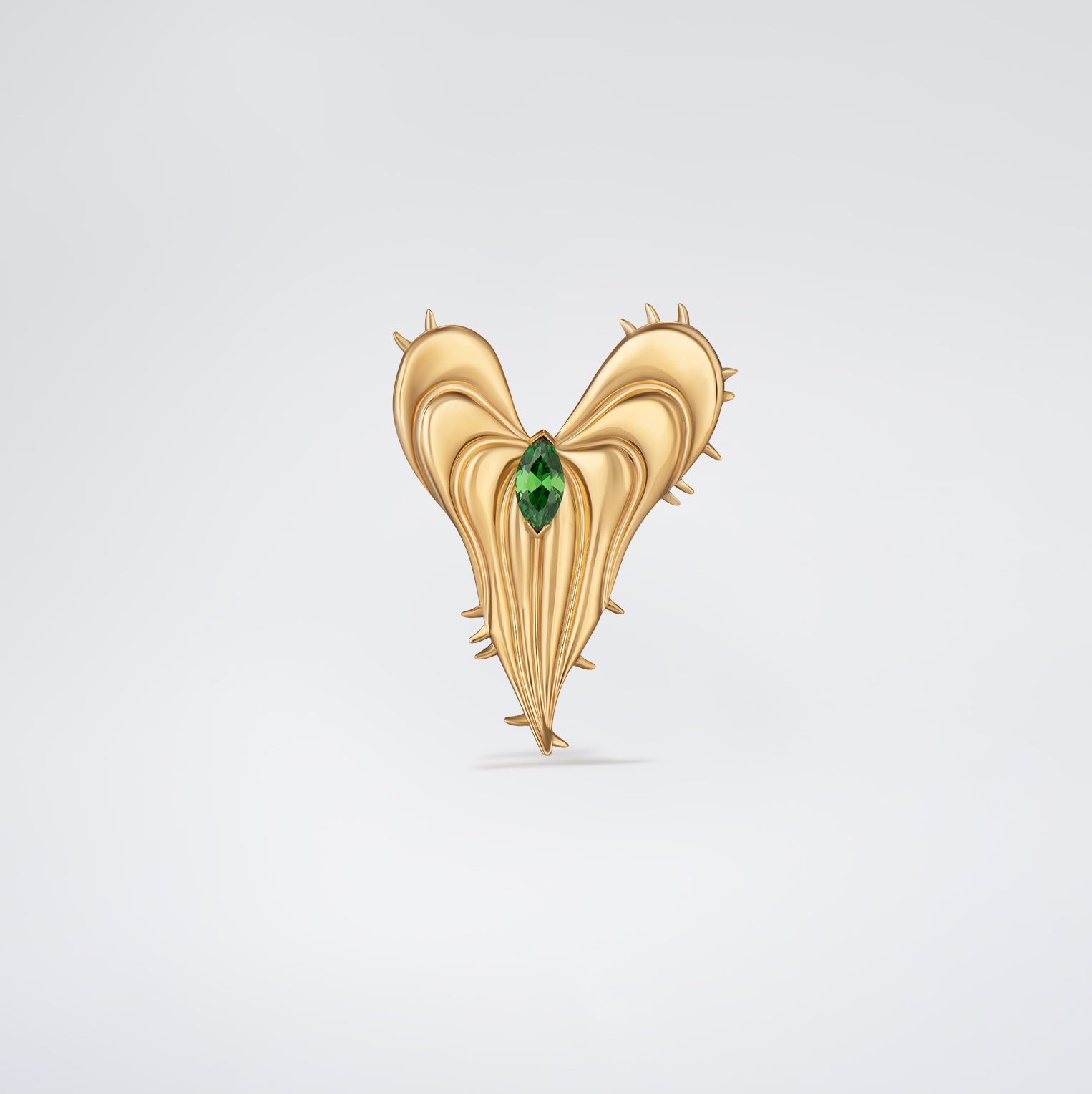 Брошка Leaf Gold