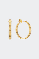 Сережки Pyramid Gold Large