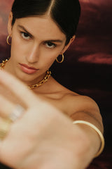 Сережки Pyramid Gold Large