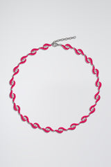 Кольє Splash Fuchsia