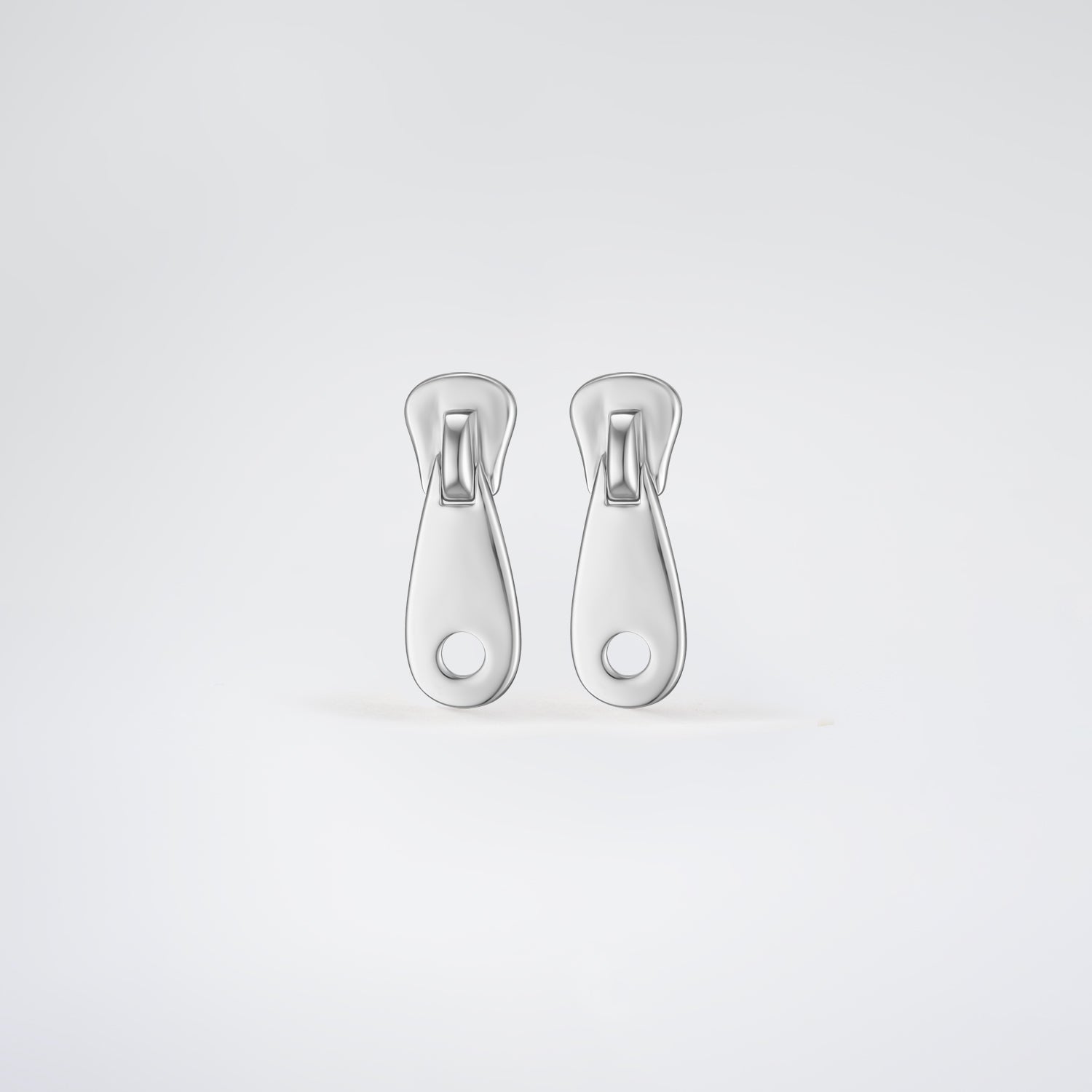 Сережки Zip Silver