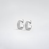 Сережки Pyramid Silver Mini