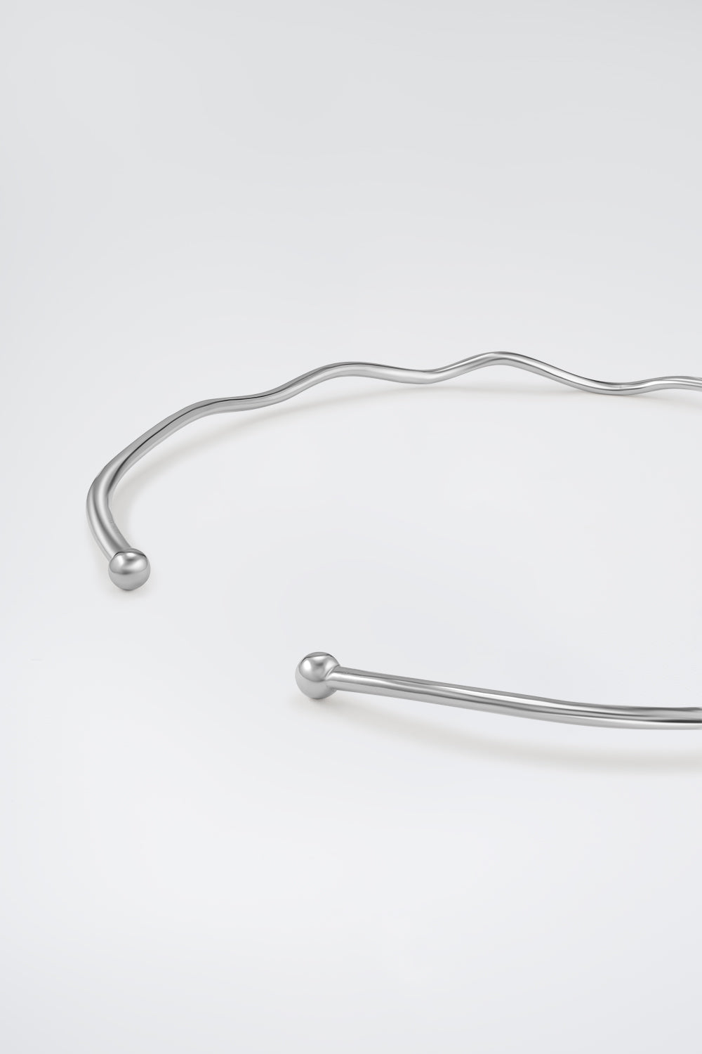 Кольє Curve Silver