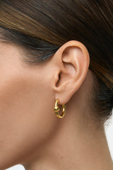 Сережки Harmony Gold Medium