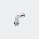 Crystal Drop Silver
