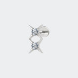 Double Sparkle Silver