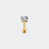 Crystal Pin Gold