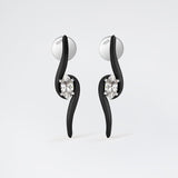 Сережки Splash Black